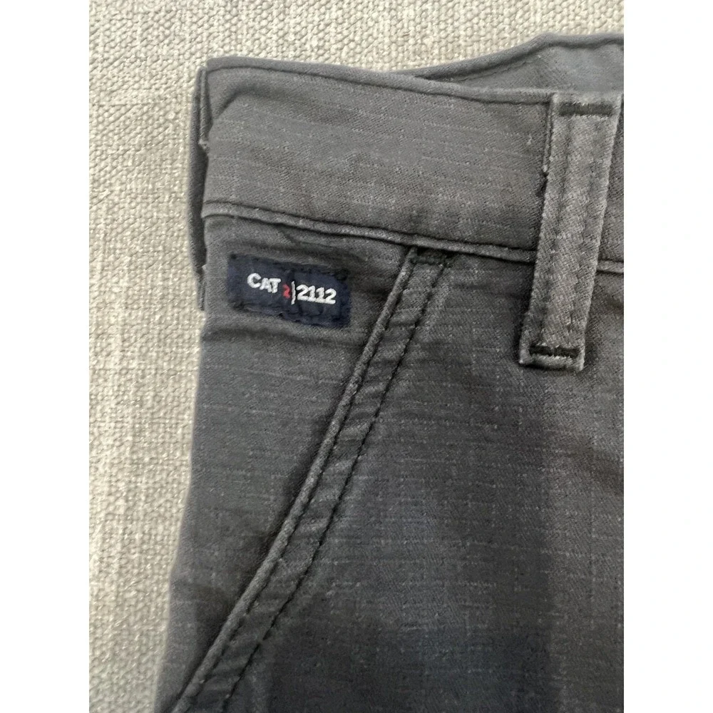 Tyndale AR/FR Work Pants Men's 34W Black Heavy Duty Flex Stretch READ*